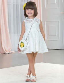 VESTIDO ORGANZA BORDADO
