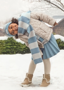 FALDA PLISADA TRICOT