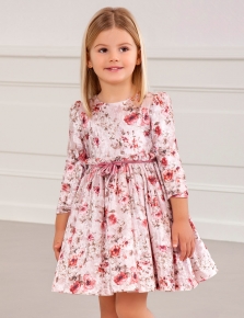 VESTIDO TERCIOPELO FLORES