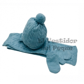 GORRO, BUFANDA Y GUANTES