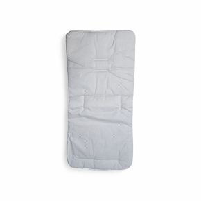 COLCHONETA GRIS TOPOS